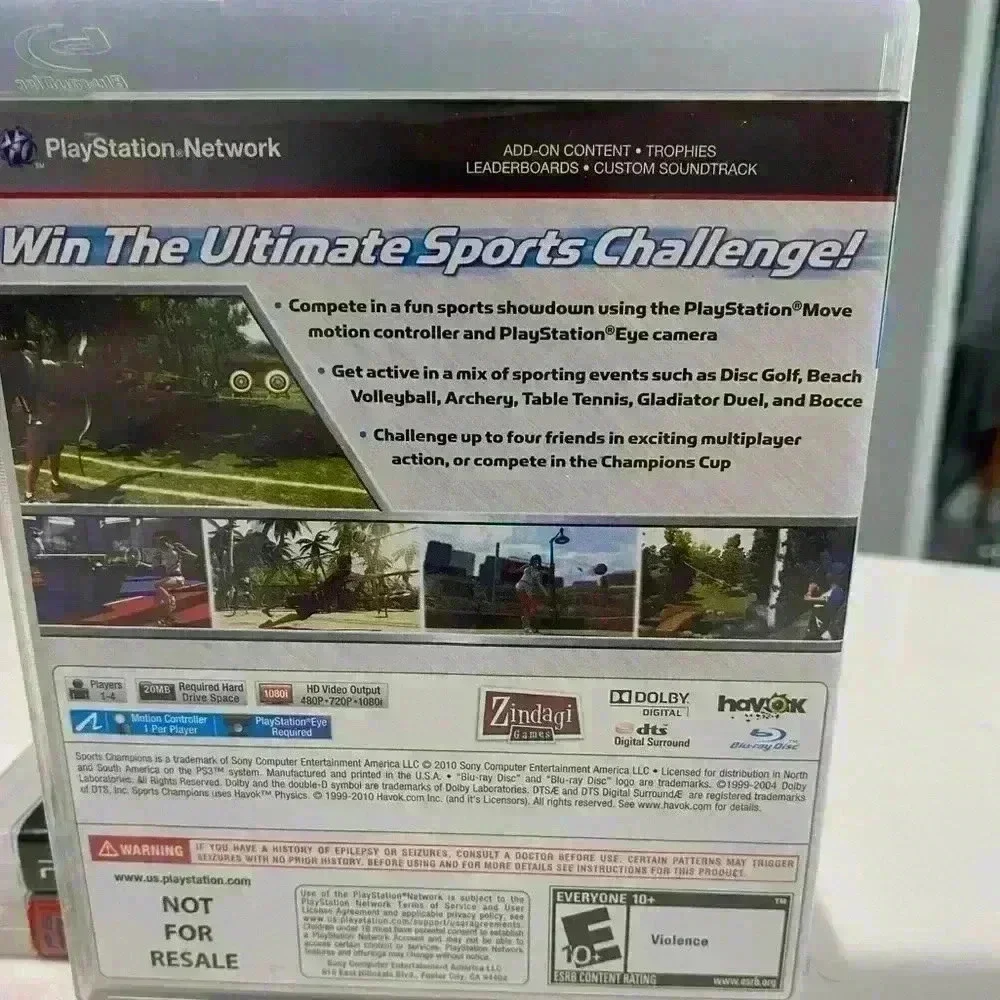 PS3 Sports Champions Game